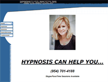 Tablet Screenshot of hypnoticscenter.com